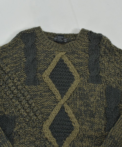 VINTAGE（ヴィンテージ）の「【ヴィンテージ古着】90's Peter England アーガイル柄 デザイン ニット セーター（ニット/セーター・メンズ・その他・MEDIUM）」の5枚目の写真