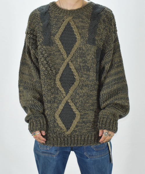 VINTAGE（ヴィンテージ）の「【ヴィンテージ古着】90's Peter England アーガイル柄 デザイン ニット セーター（ニット/セーター・メンズ・その他・MEDIUM）」の2枚目の写真