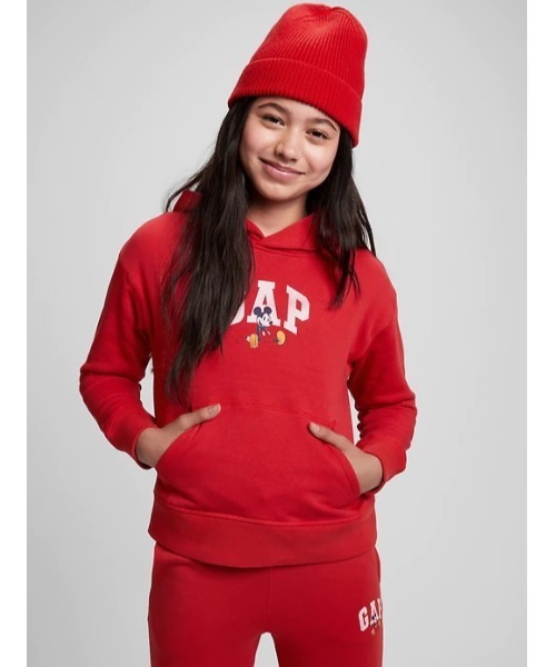 GAP(ギャップ)の「Gap ディズニー グラフィックパーカー (キッズ・ユニセックス)(パーカー・キッズ・ブラック/レッド/ブラウン/ブラウン系その他/ブラック系その他/ホワイト・XS/S/M/L/XL/XXL)」の6枚目の写真