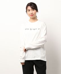 To b. by agnes b.（トゥービーバイアニエスベー）の「WM40 TS ロゴTシャツ（Tシャツ/カットソー）」