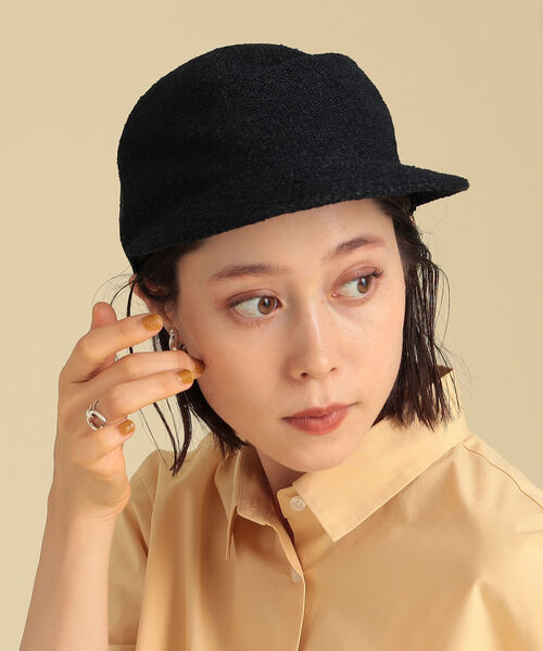 Ray BEAMS（レイビームス）の「Ray BEAMS / ペーパー キャップ（キャップ・レディース・ネイビー/ナチュラル・ONE SIZE）」の3枚目の写真