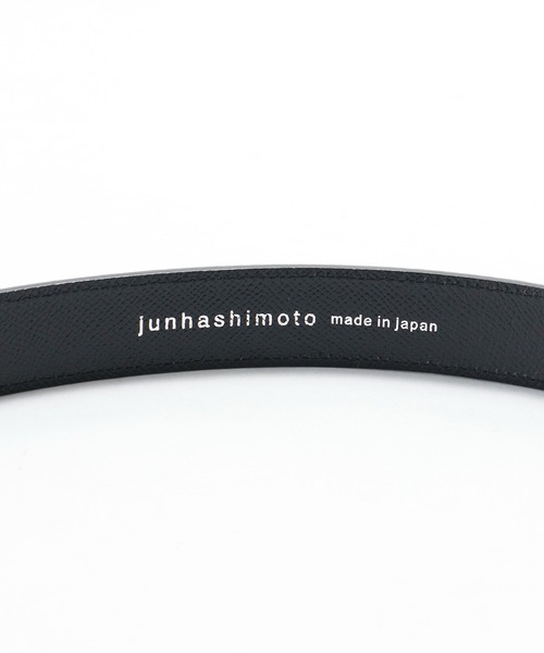 junhashimoto(ジュンハシモト)の「A04 OVA BELT(ベルト・メンズ・ブラック/グレー・4/3)」の7枚目の写真