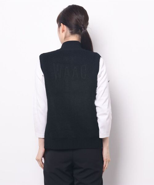 WAAC》WOMENS ブークレ ニットベスト