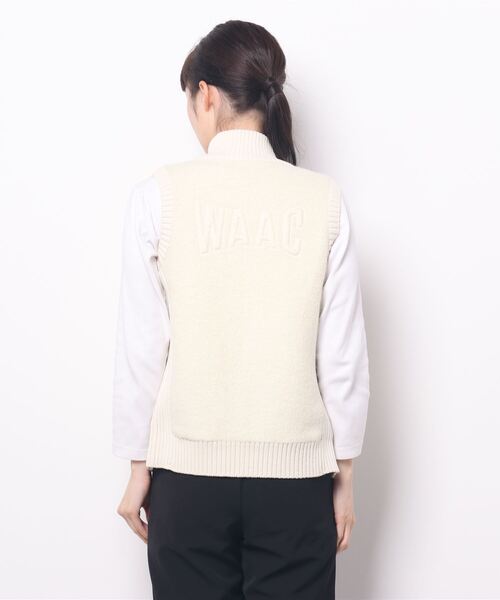 WAAC》WOMENS ブークレ ニットベスト