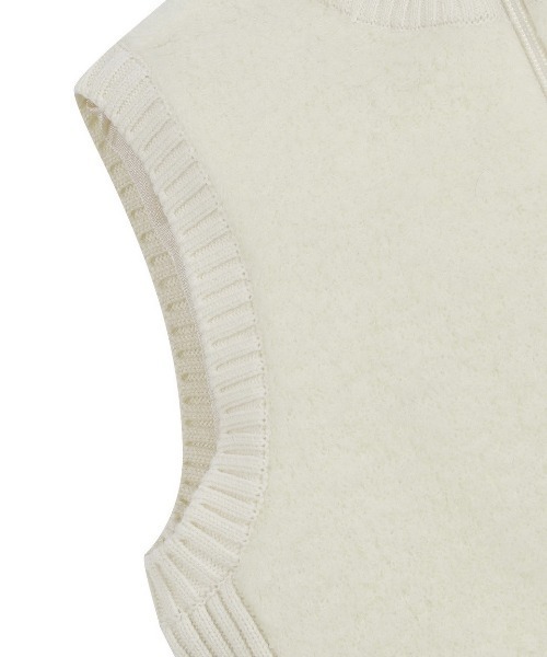WAAC》WOMENS ブークレ ニットベスト