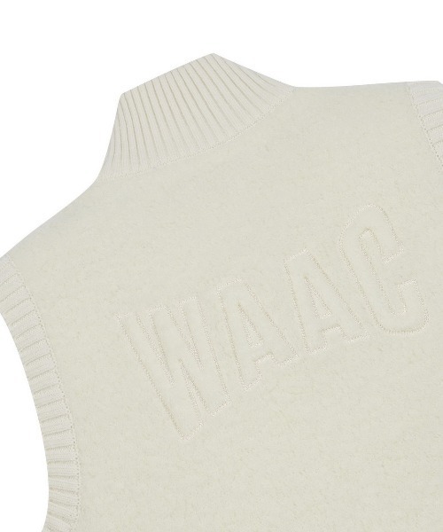 WAAC》WOMENS ブークレ ニットベスト
