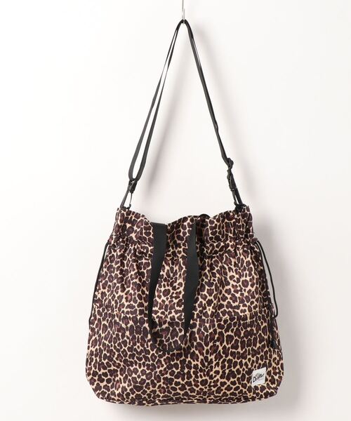 Drifter（ドリフター）の「SQUEEZE SACK／スクイーズサック（ショルダーバッグ・レディース・ブラック/ダークグリーン/タン/レオパード/ゼブラ/ホワイト系その他・FREE）」の5枚目の写真