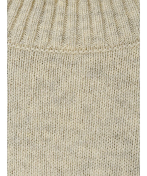 mizuiroind(ミズイロインド)の「mizuiro ind ハイネックショートプルオーバー(ニット/セーター・レディース・キナリ/ブラウン/チャコールグレー/ブラック・FREE)」の22枚目の写真