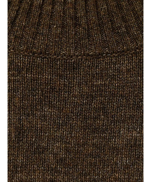mizuiroind(ミズイロインド)の「mizuiro ind ハイネックショートプルオーバー(ニット/セーター・レディース・キナリ/ブラウン/チャコールグレー/ブラック・FREE)」の17枚目の写真