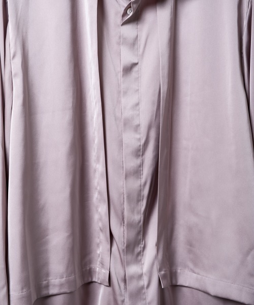 Buffalo Bobs（バッファローボブズ）の「TOPPER(トッパー)サテン フラップ トロミ シャツ（シャツ/ブラウス・メンズ・ピンク/マルチ/ミント・2-3/1-2）」の19枚目の写真