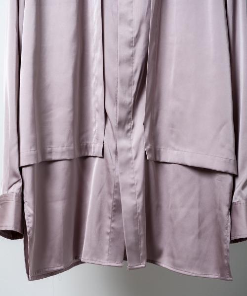 Buffalo Bobs（バッファローボブズ）の「TOPPER(トッパー)サテン フラップ トロミ シャツ（シャツ/ブラウス・メンズ・ピンク/マルチ/ミント・2-3/1-2）」の20枚目の写真