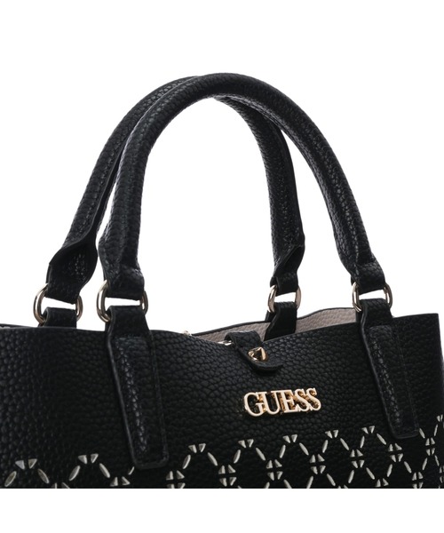 Guess(ゲス)の「AMARA Girlfriend Satchel(ハンドバッグ・レディース・ブラック/ベージュ・ONE SIZE)」の17枚目の写真