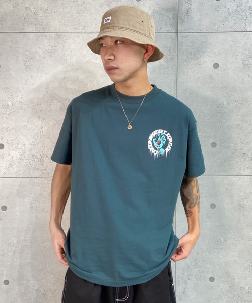 SANTA CRUZ（サンタクルーズ）の「【ムラサキスポーツ別注】SANTACRUZ/サンタクルーズ ルーズシルエット バックプリントTシャツ 502221407（Tシャツ/カットソー・メンズ・ホワイト/レッド/ブラック/グリーン・XXL/L/M/XL）」の22枚目の写真