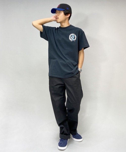 SANTA CRUZ（サンタクルーズ）の「【ムラサキスポーツ別注】SANTACRUZ/サンタクルーズ ルーズシルエット バックプリントTシャツ 502221407（Tシャツ/カットソー・メンズ・ホワイト/レッド/ブラック/グリーン・XXL/L/M/XL）」の18枚目の写真