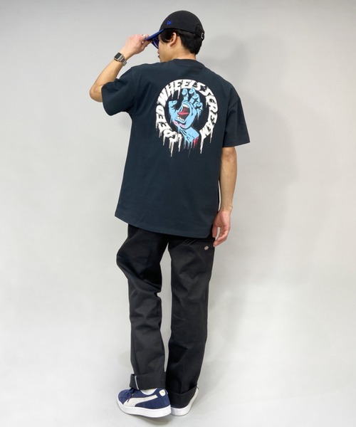 SANTA CRUZ（サンタクルーズ）の「【ムラサキスポーツ別注】SANTACRUZ/サンタクルーズ ルーズシルエット バックプリントTシャツ 502221407（Tシャツ/カットソー・メンズ・ホワイト/レッド/ブラック/グリーン・XXL/L/M/XL）」の20枚目の写真