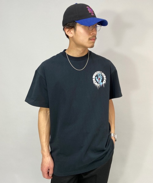 SANTA CRUZ（サンタクルーズ）の「【ムラサキスポーツ別注】SANTACRUZ/サンタクルーズ ルーズシルエット バックプリントTシャツ 502221407（Tシャツ/カットソー・メンズ・ホワイト/レッド/ブラック/グリーン・XXL/L/M/XL）」の13枚目の写真