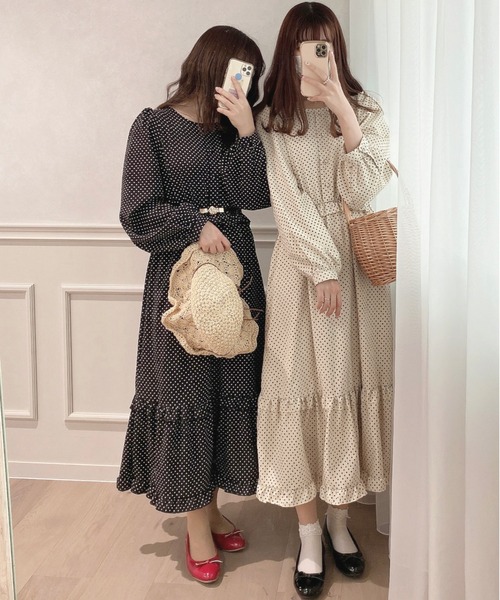 セール】フリルティアードワンピース【ZOZOTOWN限定アイテム