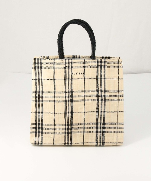 EleSac（エルサック）の「ラフィアシートトート（トートバッグ