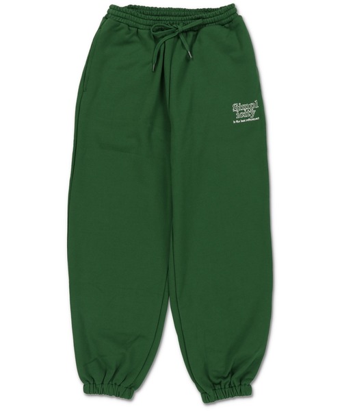 SPINNS（スピンズ）の「ワンポイントロゴ カラースウェットパンツ（スウェットパンツ・レディース・ブルー/ブラウン/グリーン/オフホワイト/オートミール・ONESIZE）」の21枚目の写真