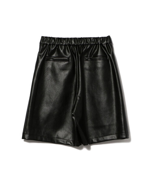 B:MING by BEAMS（ビーミングバイビームス）の「B:MING by BEAMS / フェイクレザー ショート パンツ 22SS（その他パンツ・レディース・ブラック/ベージュ・SMALL/MEDIUM）」の21枚目の写真