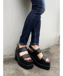 ENVYM | ラインステッチボリュームサンダル(サンダル)