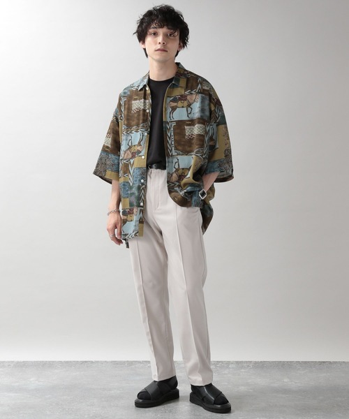 RAGEBLUE（レイジブルー）の「サマーTRストレッチ/テーパードスラックスパンツ（スラックス・メンズ・ライトグレー/ライトブルー/ブラック/ライトグリーン/オフホワイト・SMALL/MEDIUM/LARGE）」の13枚目の写真