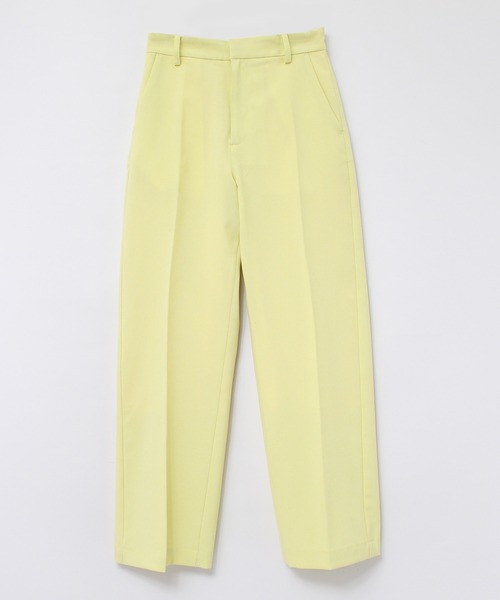 RNA（アールエヌエー）の「R3948 イージーストレートワークパンツ（スラックス・レディース・ブラウン/イエロー/ブルー・MEDIUM）」の3枚目の写真