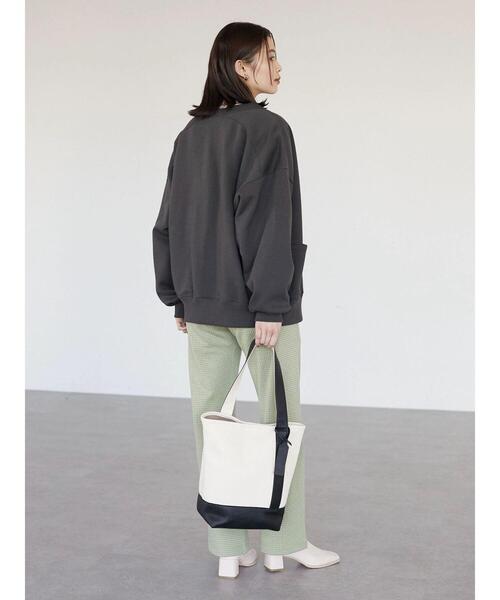 Green　Parks（グリーンパークス）の「・cachecacheワンハンドルバケツトート（トートバッグ・レディース・ブラック/レッド/レオパード・FREE）」の7枚目の写真