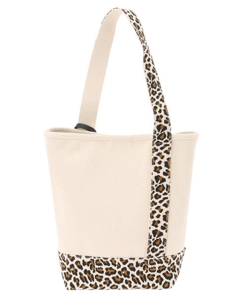 Green　Parks（グリーンパークス）の「・cachecacheワンハンドルバケツトート（トートバッグ・レディース・ブラック/レッド/レオパード・FREE）」の9枚目の写真