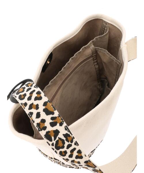 Green　Parks（グリーンパークス）の「・cachecacheワンハンドルバケツトート（トートバッグ・レディース・ブラック/レッド/レオパード・FREE）」の15枚目の写真