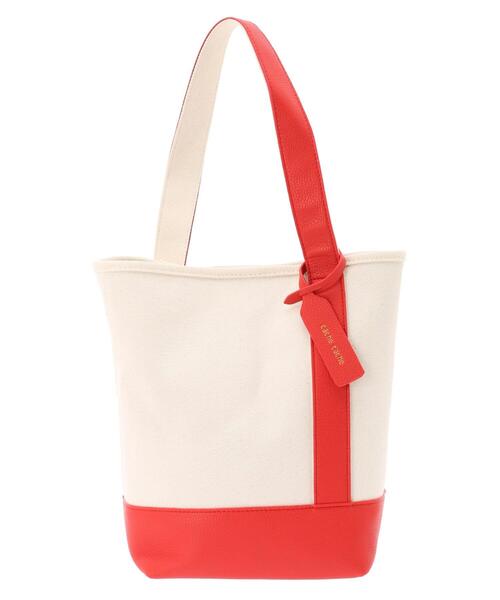 Green　Parks（グリーンパークス）の「・cachecacheワンハンドルバケツトート（トートバッグ・レディース・ブラック/レッド/レオパード・FREE）」の17枚目の写真