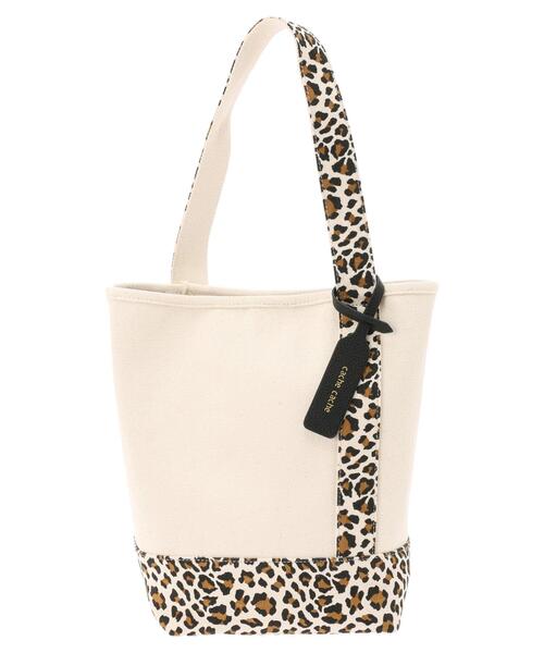 Green　Parks（グリーンパークス）の「・cachecacheワンハンドルバケツトート（トートバッグ・レディース・ブラック/レッド/レオパード・FREE）」の18枚目の写真