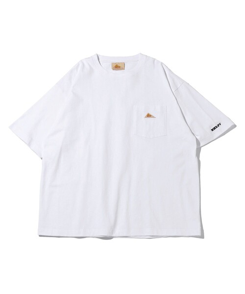 FREAK'S STORE(フリークスストア)の「WEB限定 KELTY×FREAK'S STORE/ケルティ 別注 ワンポイント ヴィンテージロゴ ポケットTシャツ/リンガーTシャツ/ポケT(Tシャツ/カットソー・メンズ・ホワイト/ブラック/サックスブルー/ホワイト×レッド/ブラック×ホワイト/グレイッシュベージュ/アッシュグレー/ダークグリーン/ラベンダー/ホワイト×ブラック/ホワイト×パープル・X-LARGE/SMALL/LARGE/MEDIUM)」の21枚目の写真