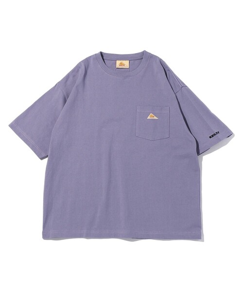 FREAK'S STORE(フリークスストア)の「WEB限定 KELTY×FREAK'S STORE/ケルティ 別注 ワンポイント ヴィンテージロゴ ポケットTシャツ/リンガーTシャツ/ポケT(Tシャツ/カットソー・メンズ・ホワイト/ブラック/サックスブルー/ホワイト×レッド/ブラック×ホワイト/グレイッシュベージュ/アッシュグレー/ダークグリーン/ラベンダー/ホワイト×ブラック/ホワイト×パープル・X-LARGE/SMALL/LARGE/MEDIUM)」の13枚目の写真