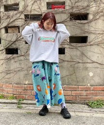 BOHEMIANS/ボヘミアンズ　HOROSCOPE OX FLARE GATHER SKIRT　ホロスコープフレアギャザースカート
