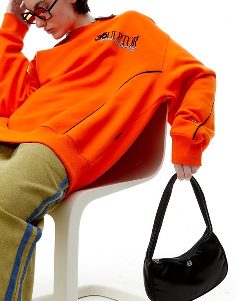 SCULPTOR(スカルプター)の「Metallic Nylon Tote Bag/メタリックナイロントートバッグ(トートバッグ・レディース・ブラック/ライム・FREE)」の11枚目の写真