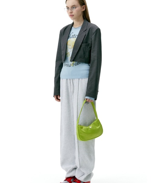 SCULPTOR(スカルプター)の「Metallic Nylon Tote Bag/メタリックナイロントートバッグ(トートバッグ・レディース・ブラック/ライム・FREE)」の17枚目の写真