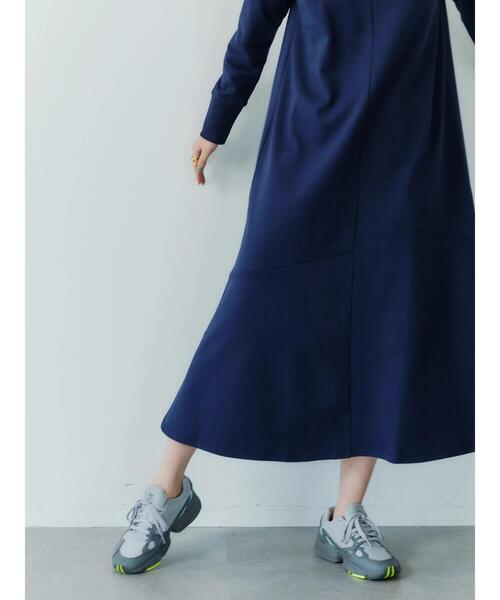 GARAGE OF GOOD CLOTHING(ガレージオブグッドクロージング)の「マーメイドフレアーワンピース(ワンピース・レディース・ベージュ/ブルー/ネイビー・FREE)」の12枚目の写真