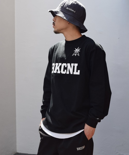 Back Channel（バックチャンネル）の「BKCNL LONG SLEEVE T（Tシャツ/カットソー・メンズ・ホワイト/ブラック/ベージュ系その他・SMALL/MEDIUM/LARGE/X-LARGE/XX-LARGE）」の3枚目の写真