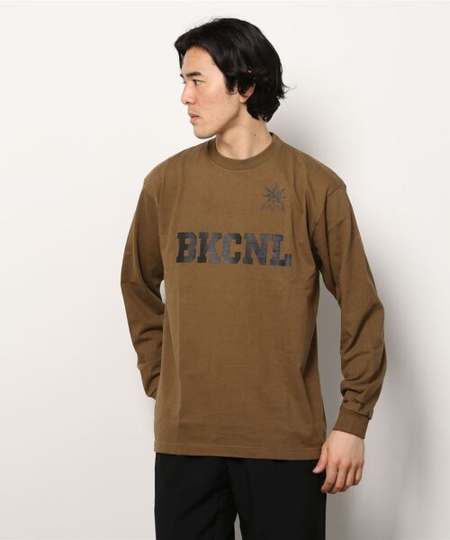 Back Channel（バックチャンネル）の「BKCNL LONG SLEEVE T（Tシャツ/カットソー・メンズ・ホワイト/ブラック/ベージュ系その他・SMALL/MEDIUM/LARGE/X-LARGE/XX-LARGE）」の16枚目の写真