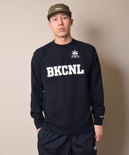 Back Channel（バックチャンネル）の「BKCNL LONG SLEEVE T（Tシャツ/カットソー・メンズ・ホワイト/ブラック/ベージュ系その他・SMALL/MEDIUM/LARGE/X-LARGE/XX-LARGE）」の10枚目の写真