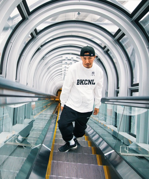 Back Channel（バックチャンネル）の「BKCNL LONG SLEEVE T（Tシャツ/カットソー・メンズ・ホワイト/ブラック/ベージュ系その他・SMALL/MEDIUM/LARGE/X-LARGE/XX-LARGE）」の6枚目の写真