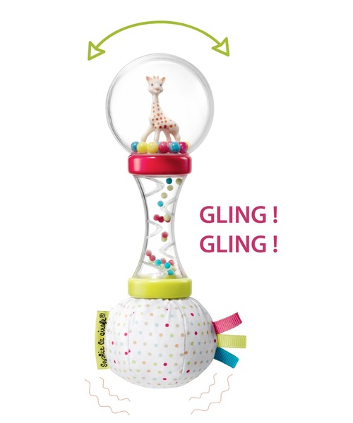 Sophie la girafe(ソフィーラジラフ)の「ソフィー マラカスラトル(おもちゃ・キッズ・その他・フリー)」の1枚目の写真
