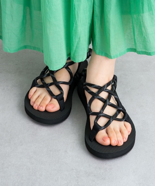 Columbia（コロンビア）の「【一部SHOP限定】【Columbia/コロンビア】別注　CUSCOPIASANDAL（サンダル・レディース・ブラック/パープル/オレンジ・6/5/7）」の5枚目の写真