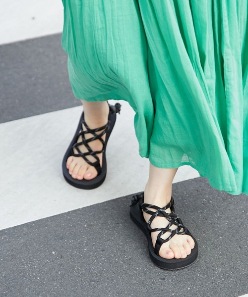 Columbia（コロンビア）の「【一部SHOP限定】【Columbia/コロンビア】別注　CUSCOPIASANDAL（サンダル・レディース・ブラック/パープル/オレンジ・6/5/7）」の4枚目の写真