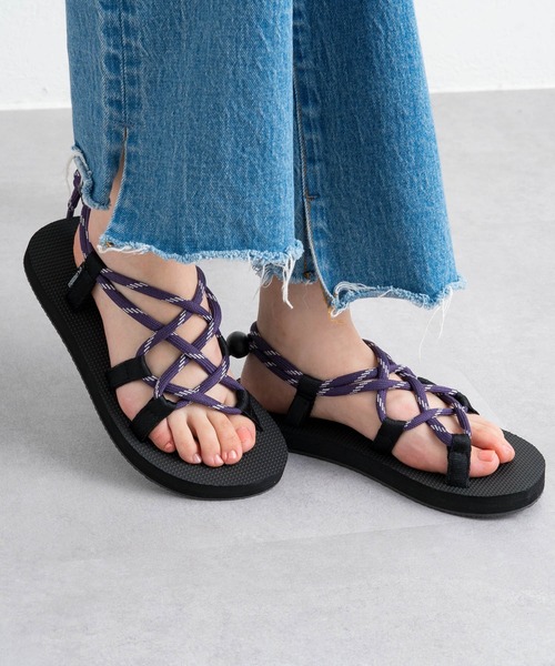 Columbia（コロンビア）の「【一部SHOP限定】【Columbia/コロンビア】別注　CUSCOPIASANDAL（サンダル・レディース・ブラック/パープル/オレンジ・6/5/7）」の8枚目の写真