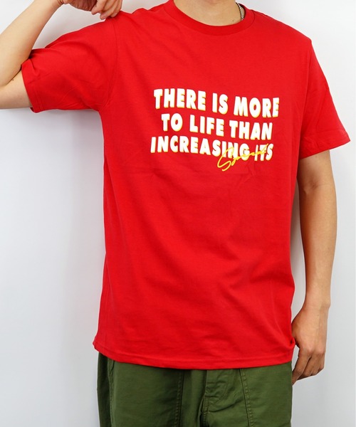 Burner（バーナー）の「【GROOVY STORE】メッセージロゴプリントTシャツ（Tシャツ/カットソー・メンズ・ピンク/ベージュ/ブラック系その他/レッド/ブラック/ホワイト/オレンジ/ブラック系その他2/グリーン/ホワイト系その他/ネイビー/グリーン系その他・L/M/LL）」の12枚目の写真