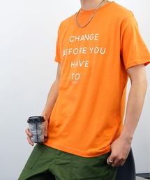 【GROOVY STORE】メッセージロゴプリントTシャツ