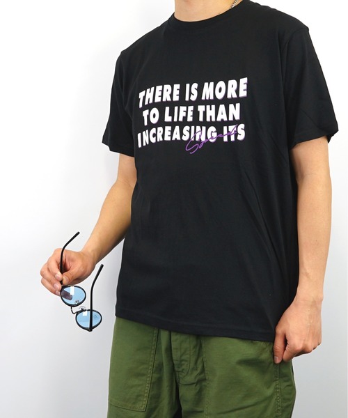 Burner（バーナー）の「【GROOVY STORE】メッセージロゴプリントTシャツ（Tシャツ/カットソー・メンズ・ピンク/ベージュ/ブラック系その他/レッド/ブラック/ホワイト/オレンジ/ブラック系その他2/グリーン/ホワイト系その他/ネイビー/グリーン系その他・L/M/LL）」の6枚目の写真