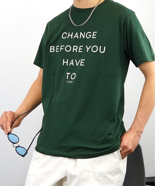 Burner（バーナー）の「【GROOVY STORE】メッセージロゴプリントTシャツ（Tシャツ/カットソー・メンズ・ピンク/ベージュ/ブラック系その他/レッド/ブラック/ホワイト/オレンジ/ブラック系その他2/グリーン/ホワイト系その他/ネイビー/グリーン系その他・L/M/LL）」の19枚目の写真